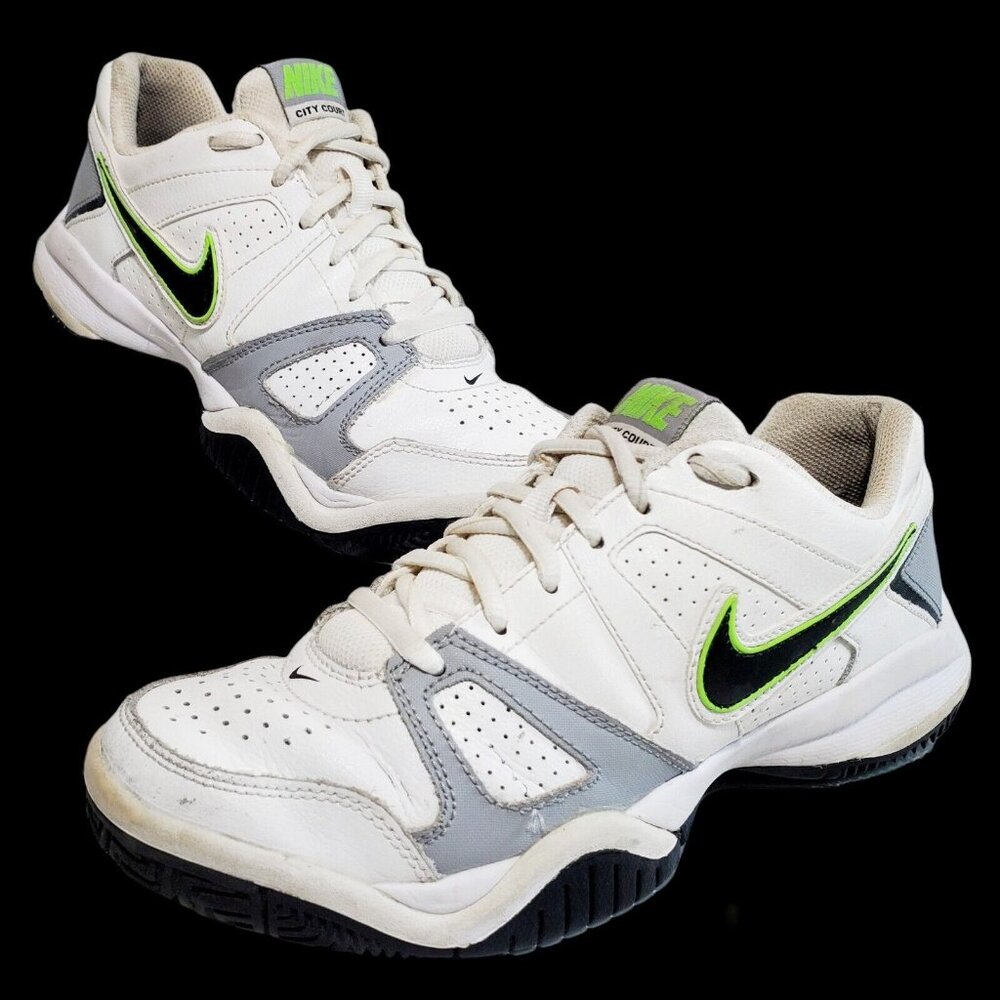 Nike City Court Youth 5.5Y Or Women Leather Athletic Running Shoes 386351-103